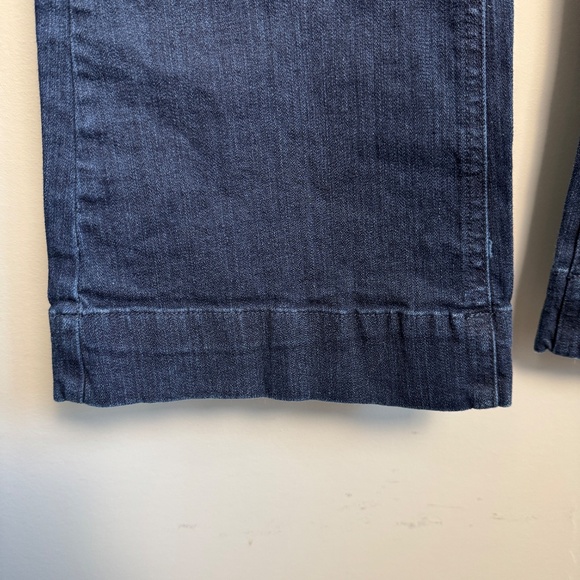 G:21 Women's Fit & Flare Dark Wash Blue Jeans Size 13 Flare Leg Low Rise Y2K - Picture 2 of 14